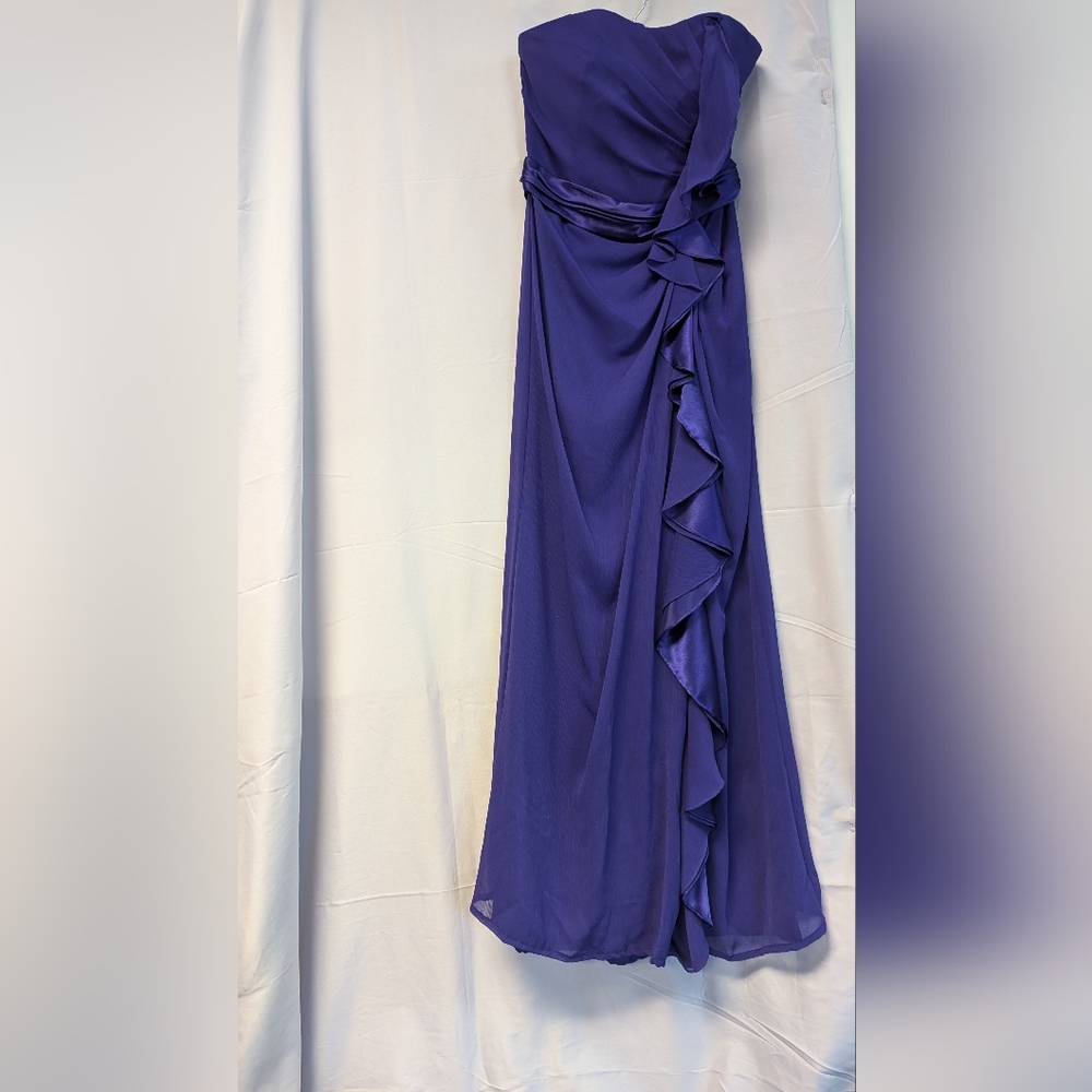 David Bridal,Prom,Formal Purple Dress Size 8